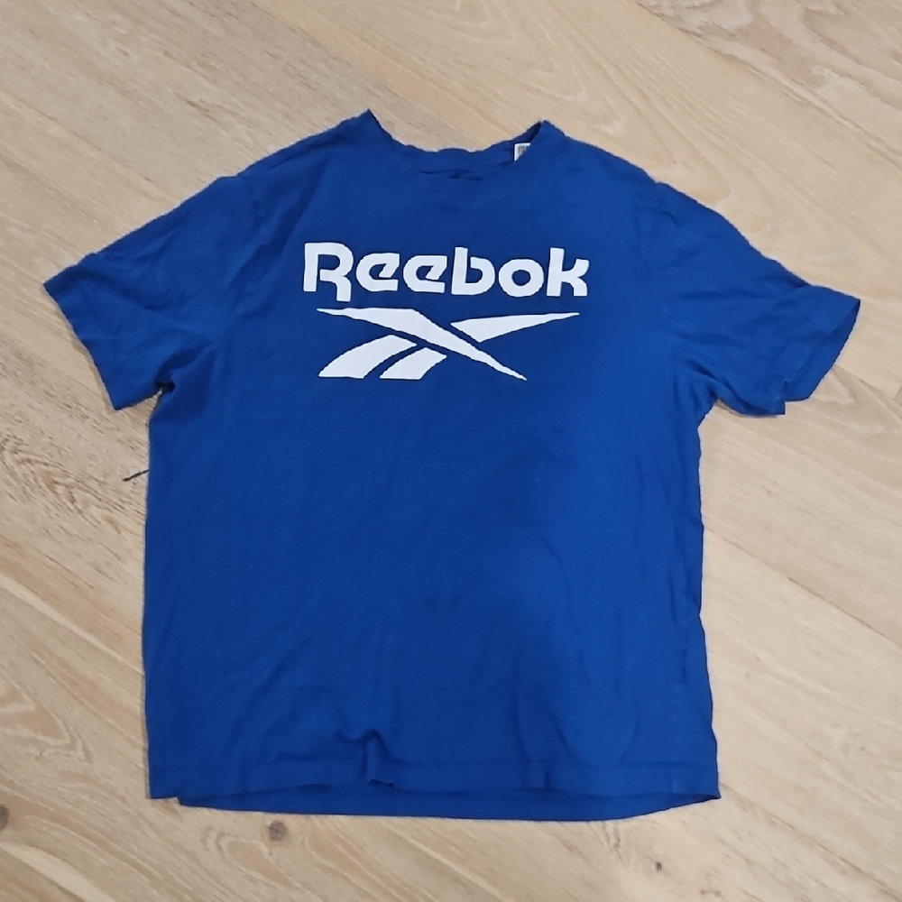 Reebok Blue Athletic Short Sleeve Tee
